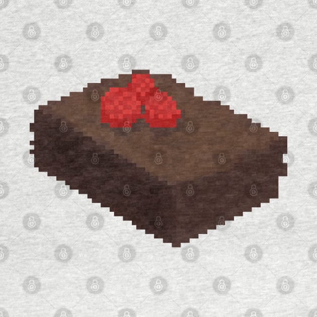 Brownie pixel art by toffany's